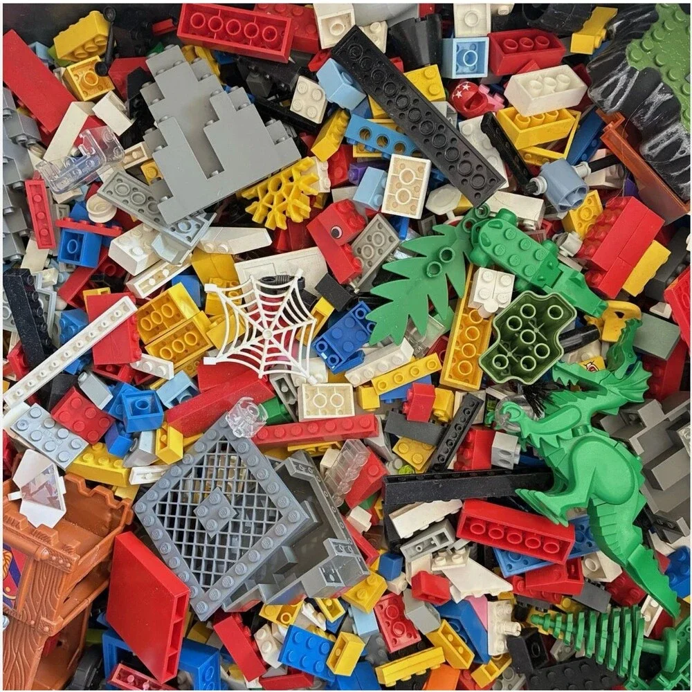 LEGO 5lb Pound Bulk Lot of Random Assorted LEGOS Bricks, Plates, Parts, Pieces